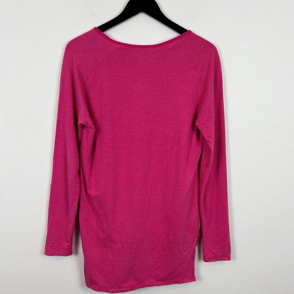 Tasc Bamboo Long Sleeve Top Size Medium Pink - Picture 5 of 5